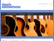 Tablet Screenshot of musikinnovations.org